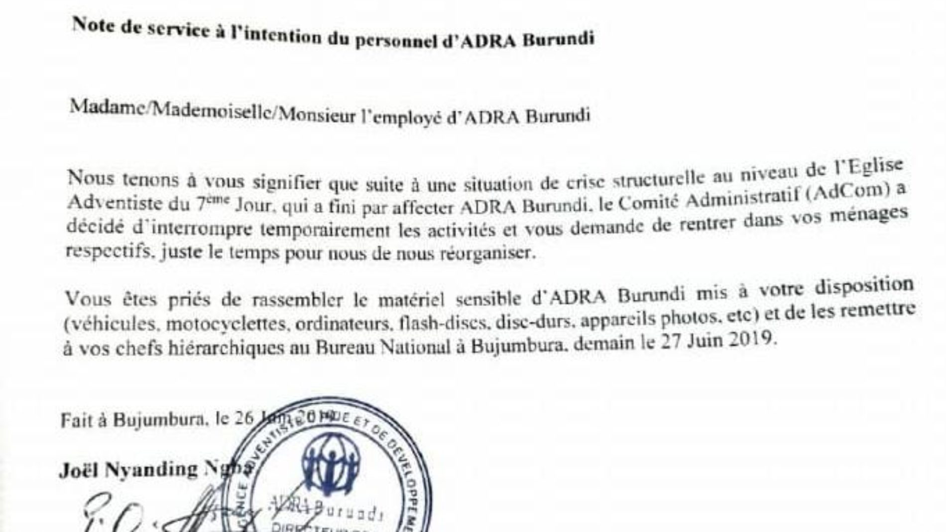 DROITS HUMAINS : L’ Acat Burundi recense 220 cas de torture de 2017 à nos jours