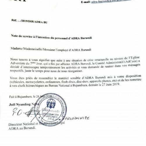 DROITS HUMAINS : L’ Acat Burundi recense 220 cas de torture de 2017 à nos jours