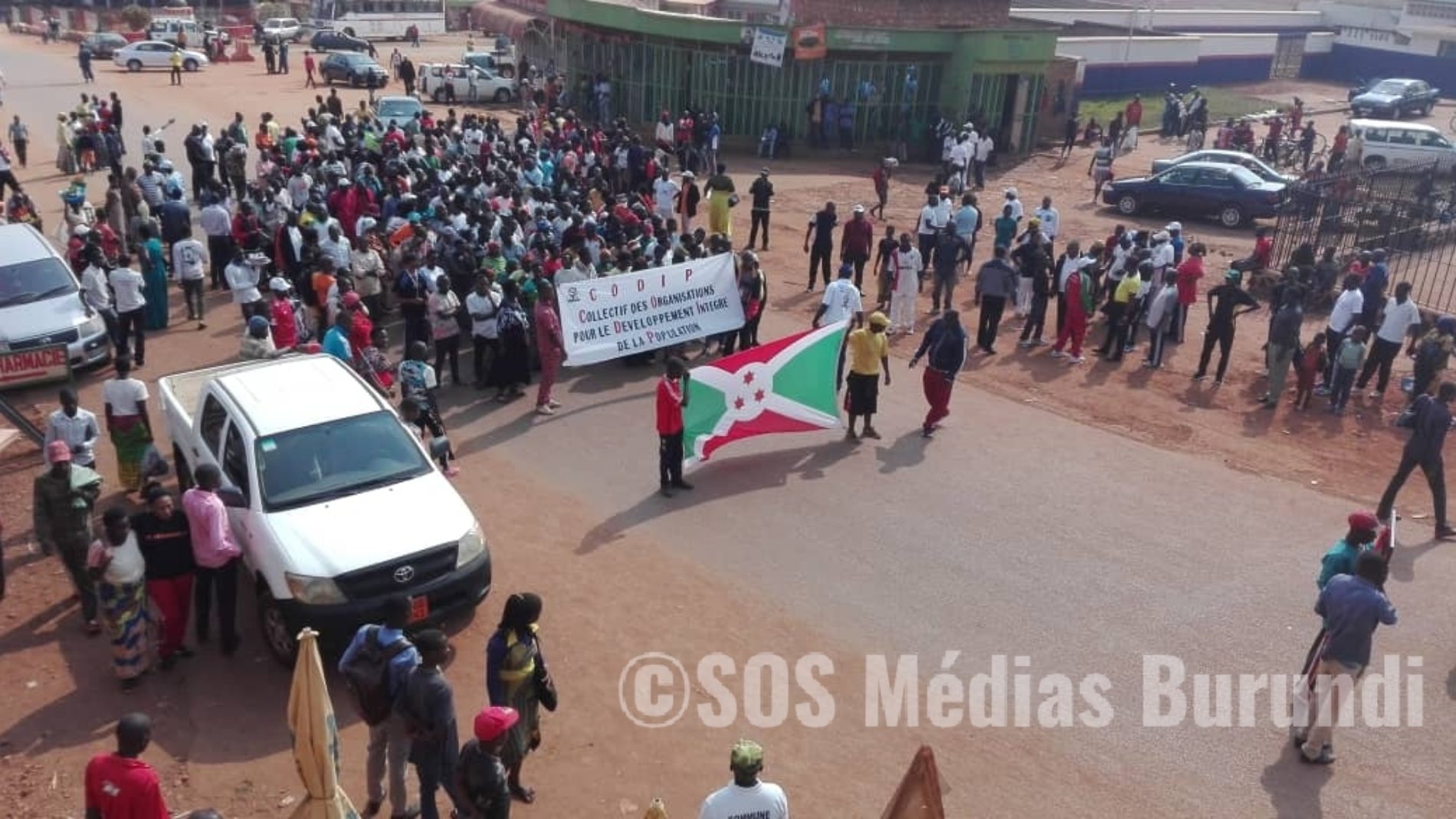 Gitega : marche manifestation contre les récents rapports sur le Burundi