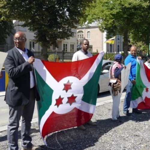 Manifestation à Bruxelles contre l’expulsion des réfugiés burundais de Tanzanie