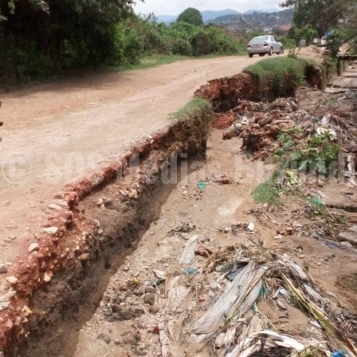 Musaga ( Bujumbura mairie) : une  avenue en mauvais état menace tout un quartier