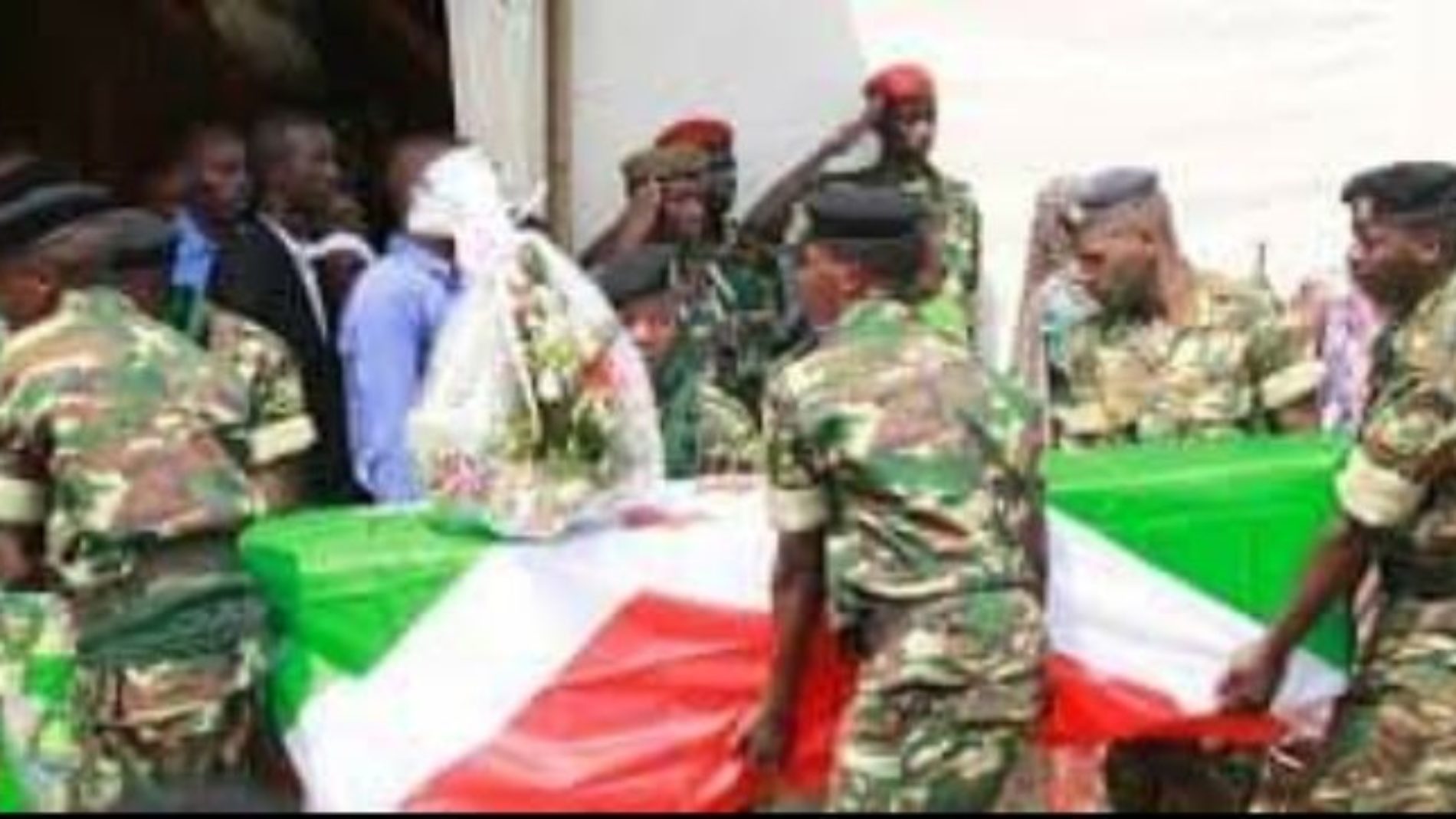 Enterrement à Mpanda de 6 militaires tués durant l&rsquo;attaque de Mabayi