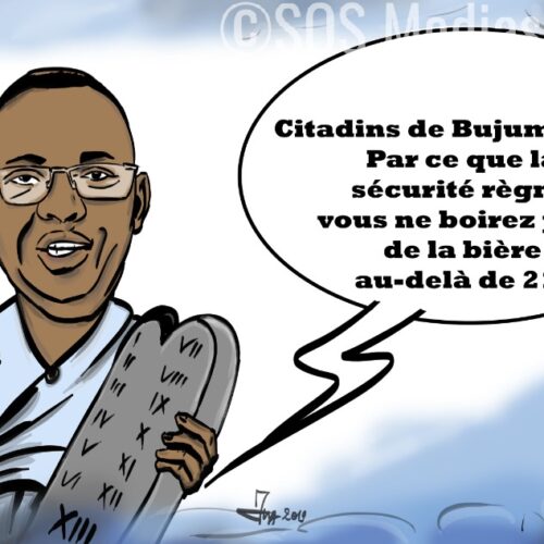 COUP DE CRAYON :  les 13 commandements de Freddy Mbonimpa