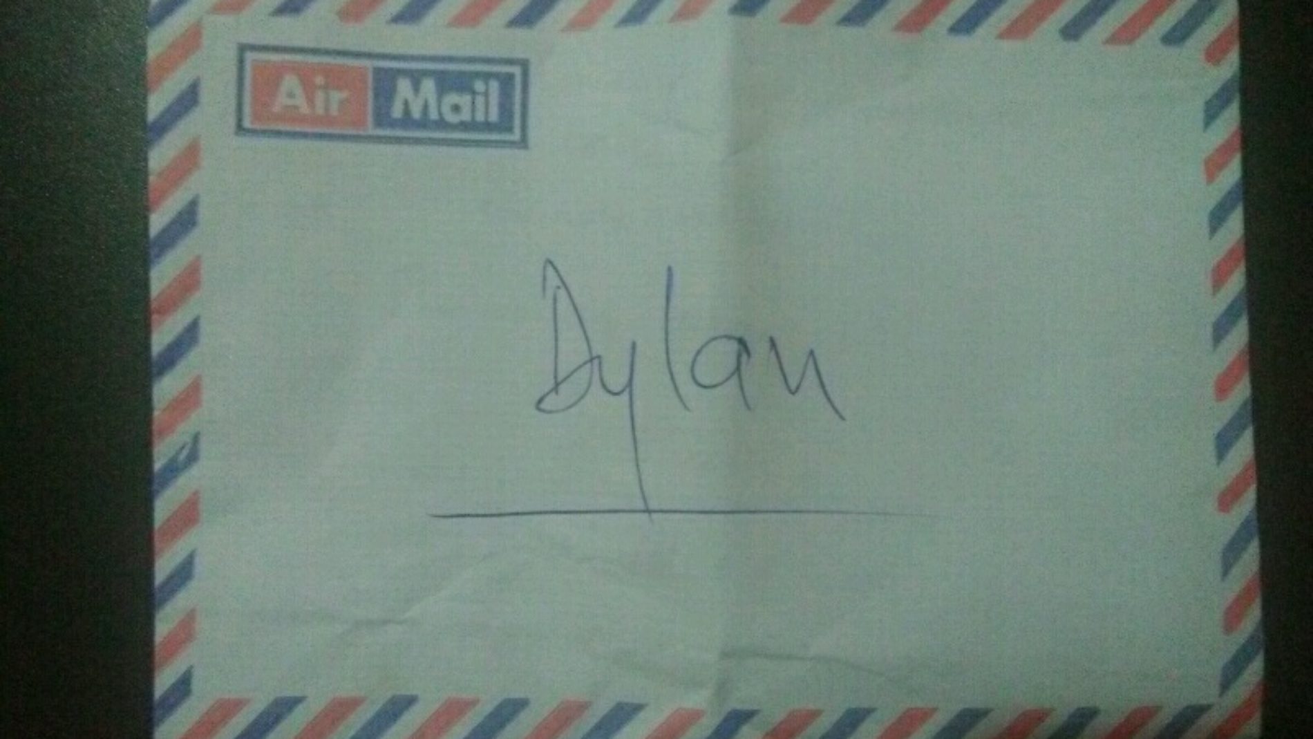 La lettre à Dylan