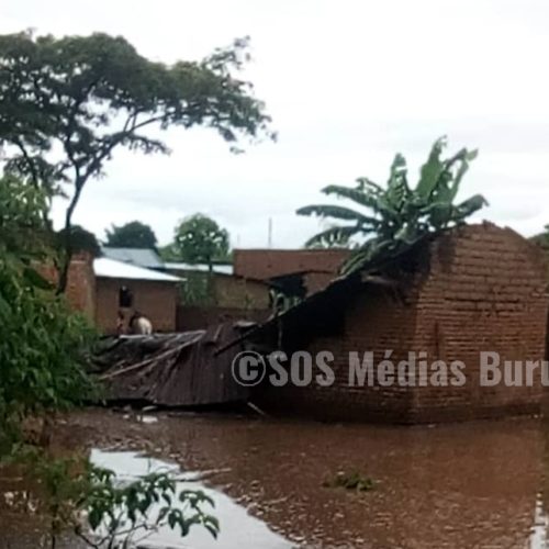 Des pluies torrentielles détruisent plus de 200 maisons à Itara-Luvungi( Sud-Kivu)