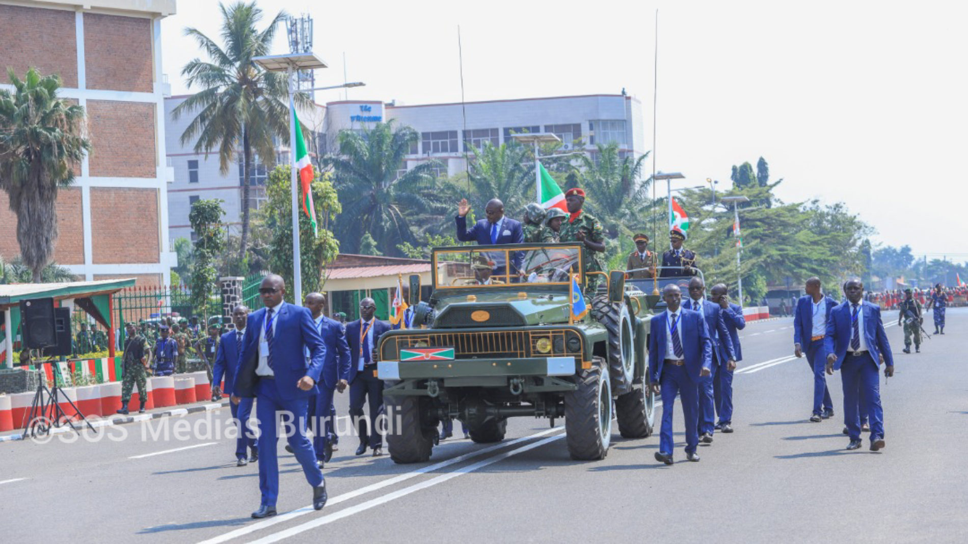 Les renseignements  militaires ont interpellé une douzaine d’agents de la garde présidentielle à Gitega