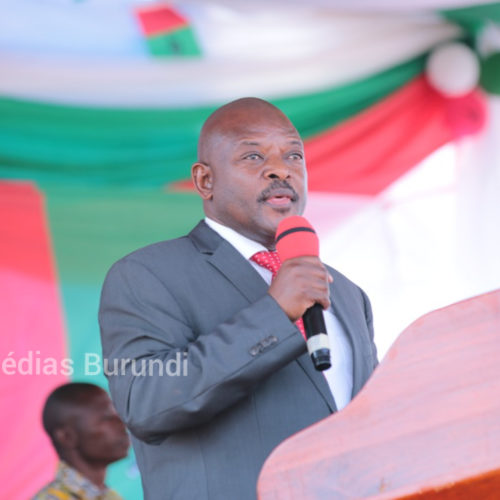 Le Président Pierre Nkurunziza fait ses adieux à Gitega