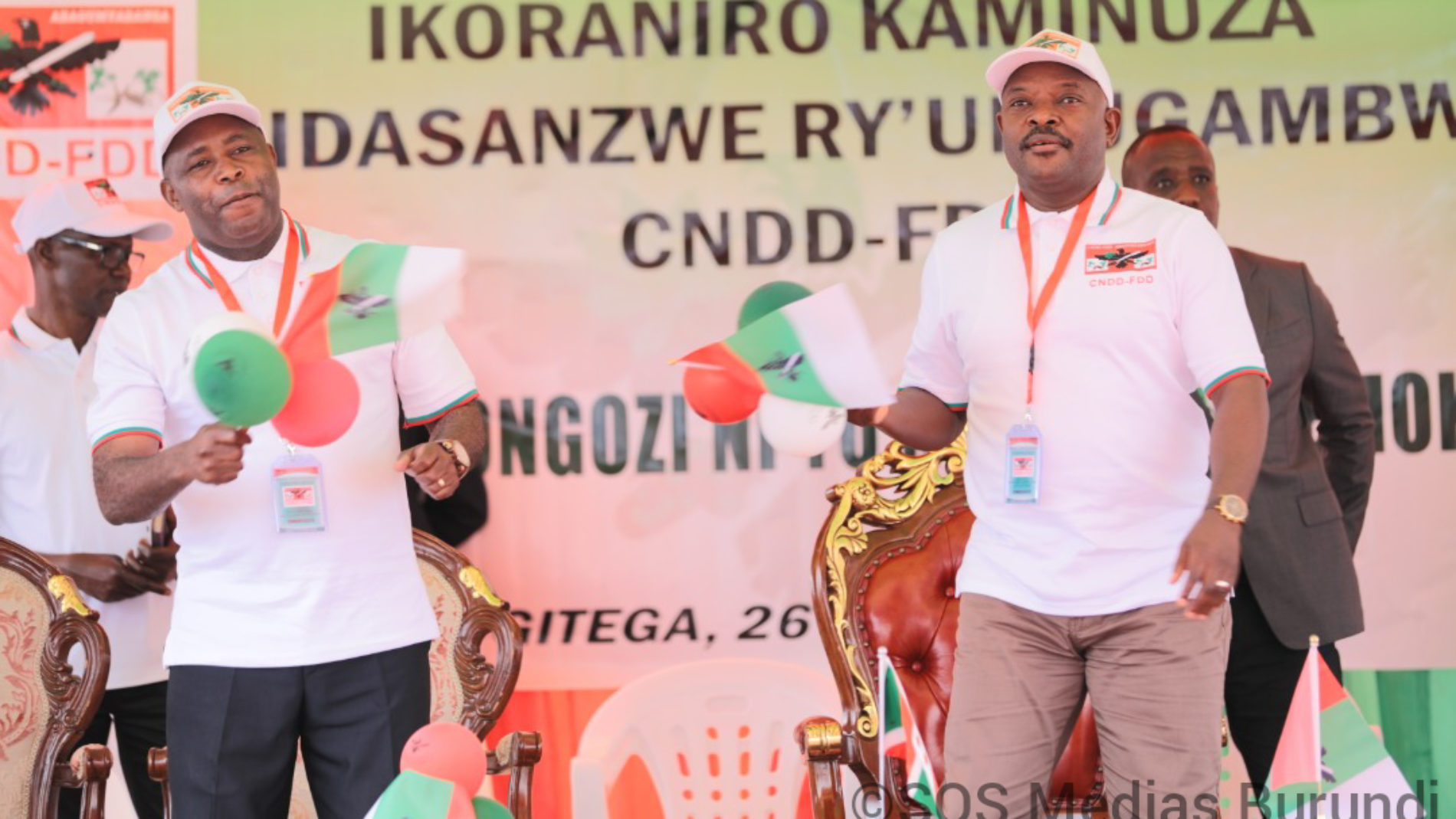 Le dauphin de Pierre Nkurunziza promet de lui être fidèle