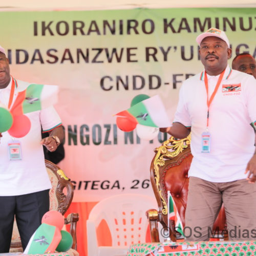 Le dauphin de Pierre Nkurunziza promet de lui être fidèle