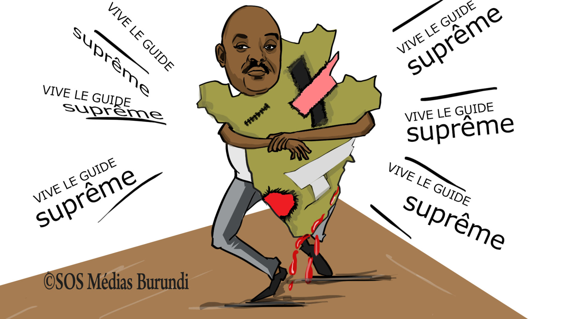 COUP DE CRAYON – Son Éminence Nkurunziza, Guide Suprême du patriotisme ?
