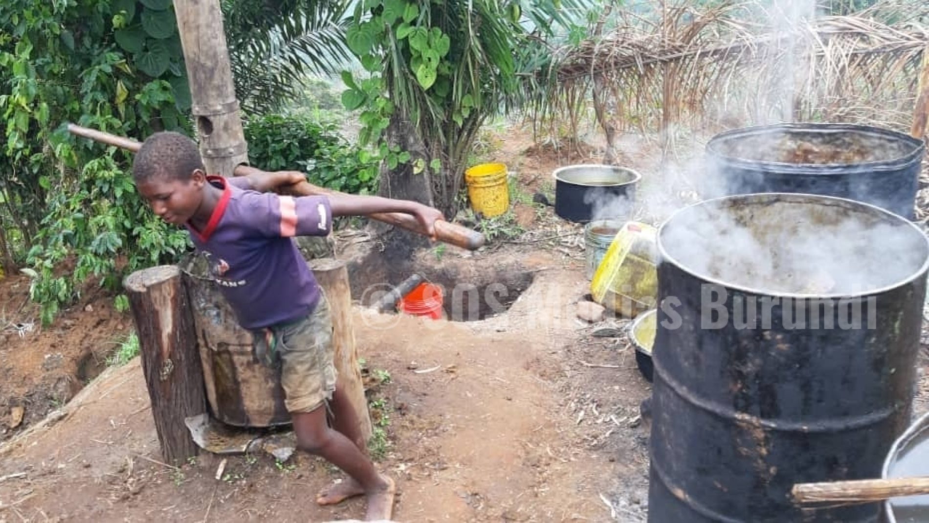 Photo de la semaine : des enfants qui pourvoient aux besoins des familles