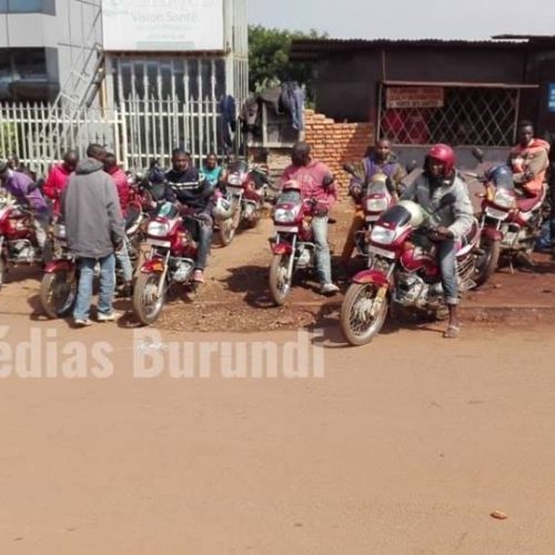 Kirundo : deux motards incarcérés depuis jeudi soir