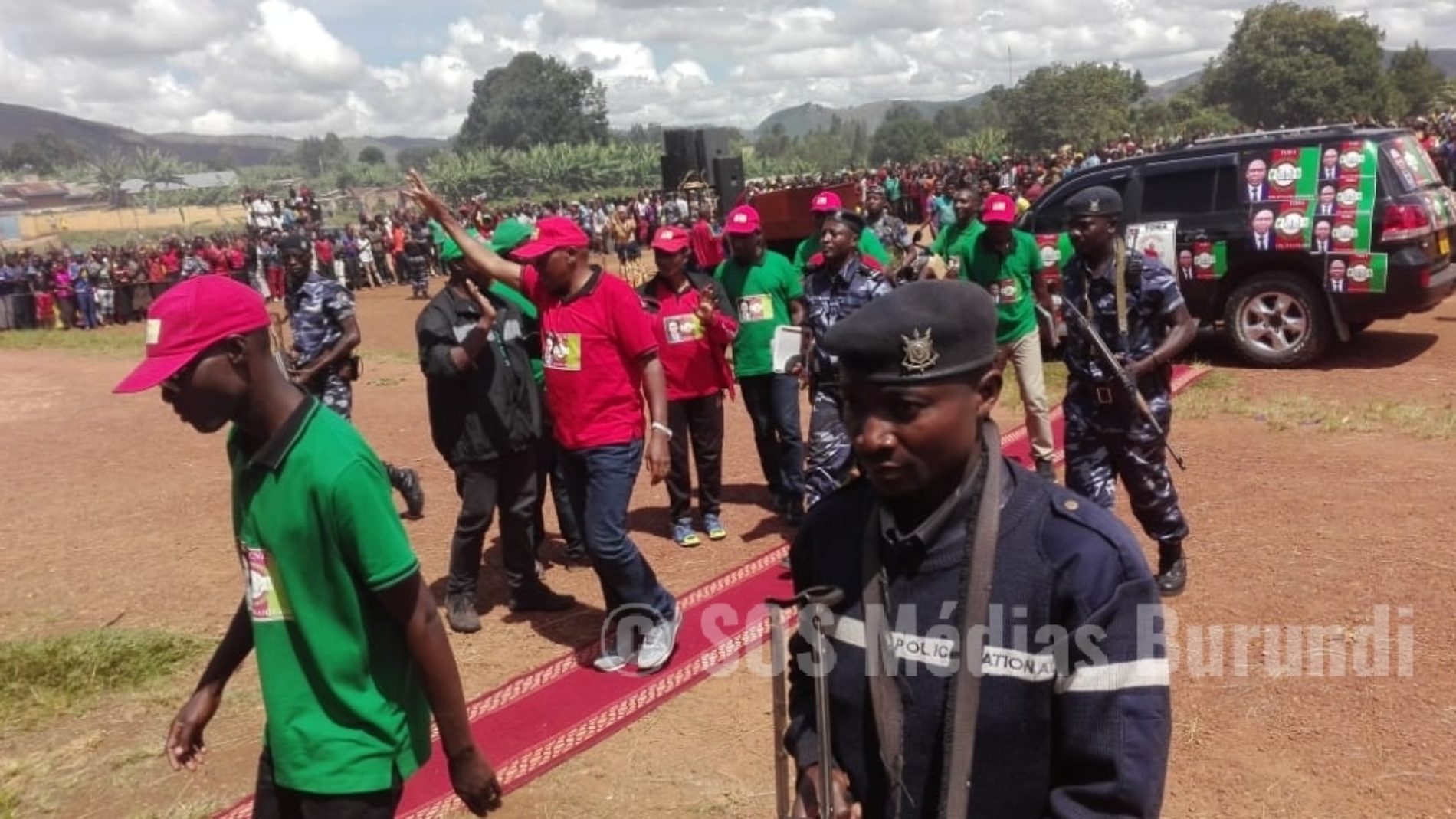 Gitega : une courte interpellation de membres du parti CNL qui interroge