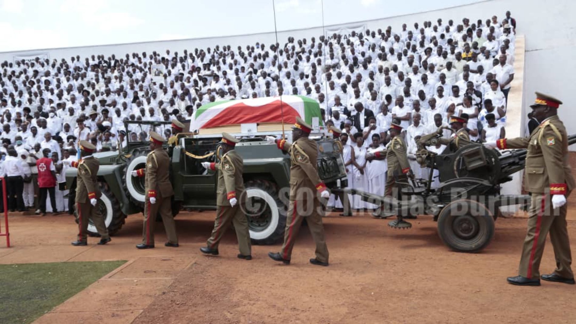 Photo de la semaine : le dernier hommage rendu à Nkurunziza