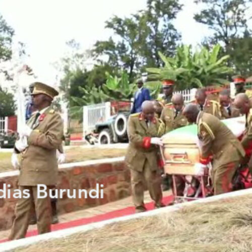 Nkurunziza a été enterré dans la capitale politique Gitega