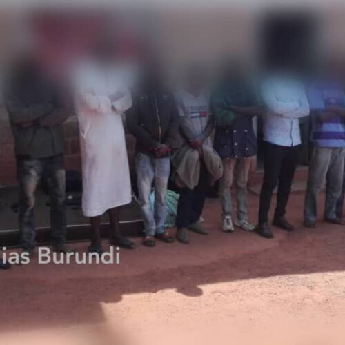 Gitega : la police dit avoir démantèle un groupe de bandits