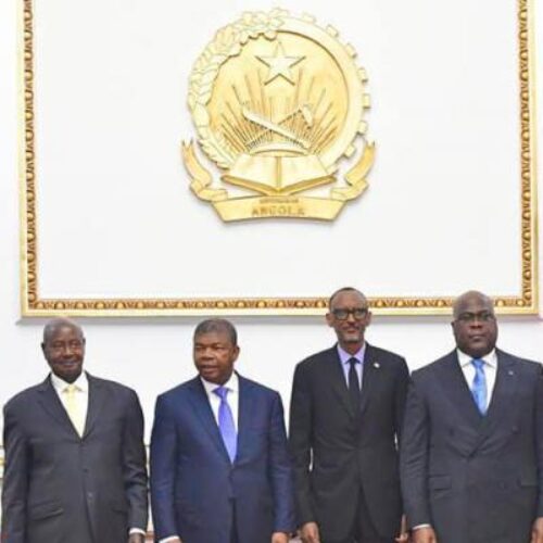 Mini-sommet de Goma : Tshisekedi, Kagame, Museveni et Lourenço réaffirment la volonté de conjuguer d’efforts visant à éradiquer les groupes armés dans la sous-région des Grands Lacs