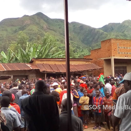 Mabayi (Cibitoke) : peur panique après des crépitements d’armes