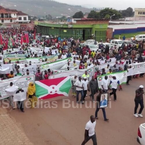 Burundi-ONU : une marche manifestation pour remercier l’ONU