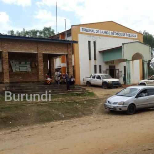 Bubanza : le tribunal de province a condamné à vingt ans de prison un Imbonerakure accusé de meurtre