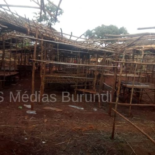 Nyarugusu (Tanzanie) : le marché central fermé