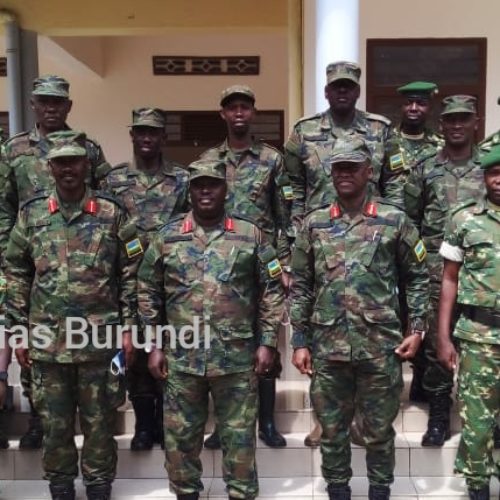 Burundi-Rwanda : des responsables militaires se sont rencontrés