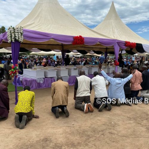 RDC-Ituri : inhumation des personnes tuées au village Shari, les notables de la communauté Hema mettent en garde le gouvernement central
