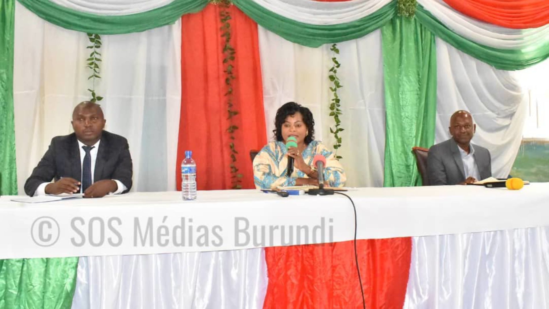 Bubanza : la ministre de la justice balaie les tribunaux de résidence