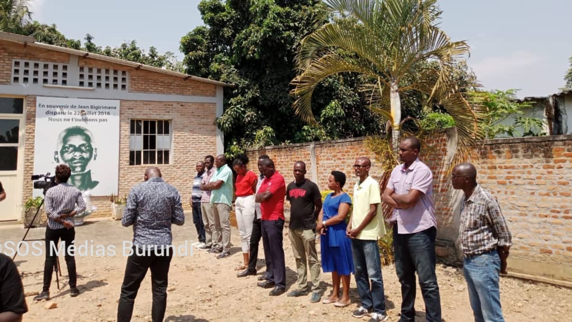Photo de la semaine – Disparition de Jean Bigirimana: même blessure et douleur cinq ans après