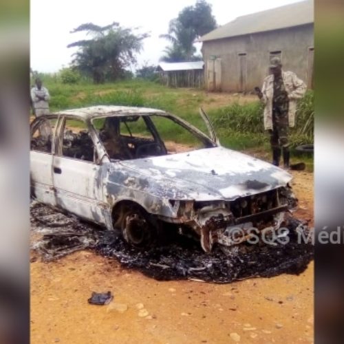 RDC-Ituri : des hommes armés assimilés aux ADF ont brûlé deux véhicules