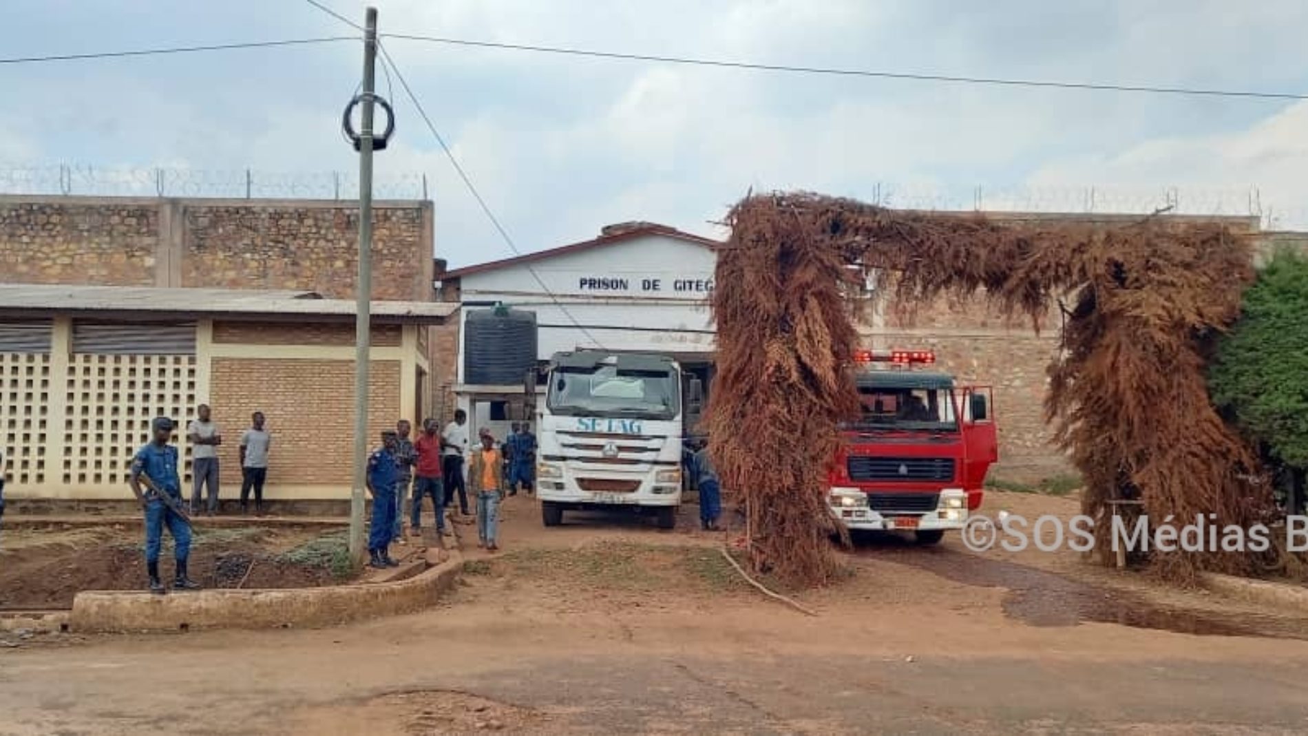 Gitega: un incendie signalé à la prison centrale de Gitega