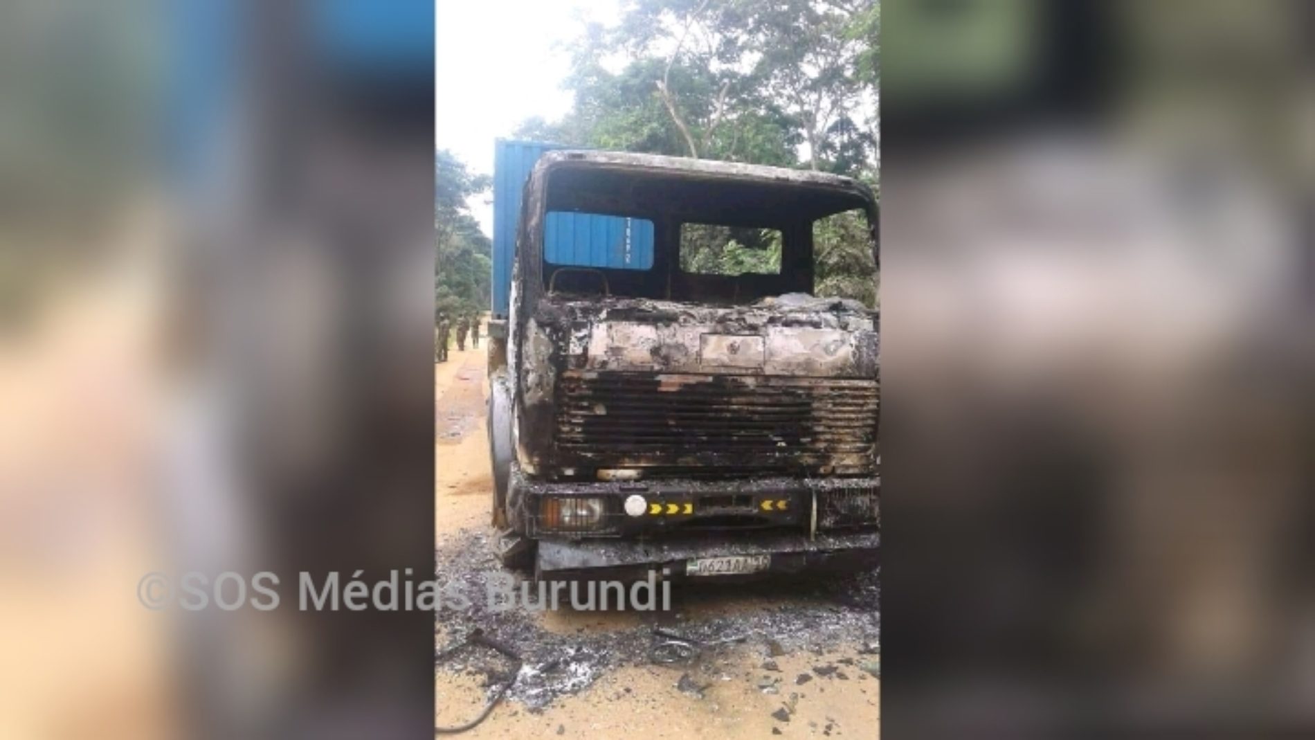 RDC-Ituri : 2 véhicules brûlés dans une nouvelle embuscade des ADF à Irumu