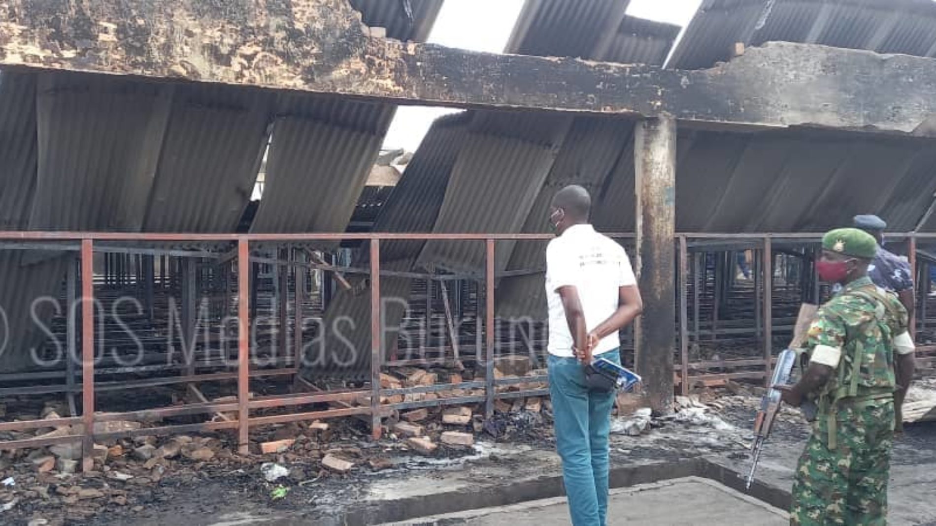 Photo de la semaine-prison de Gitega : 38 prisonniers sont morts dans un incendie