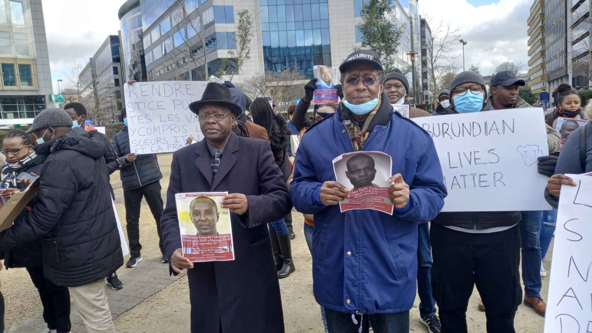 Bruxelles : des Burundais ont manifesté contre Neva