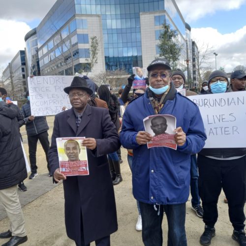 Bruxelles : des Burundais ont manifesté contre Neva
