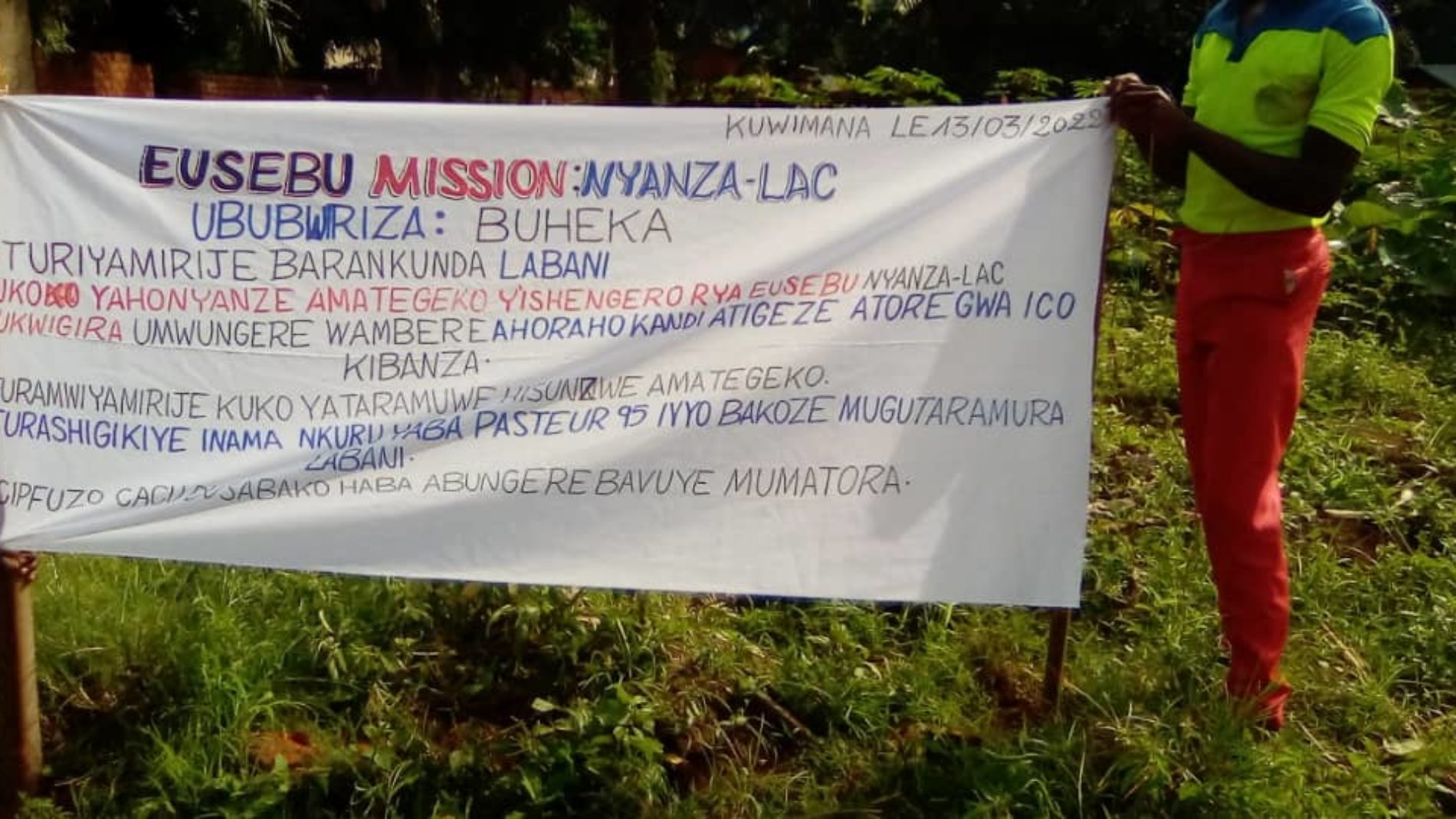 Nyanza-Lac : la crise de leadership à l’Eusebu affecte le culte