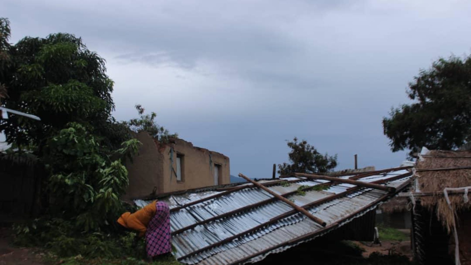Lusenda : les pluies torrentielles ont détruit des maisons de réfugiés