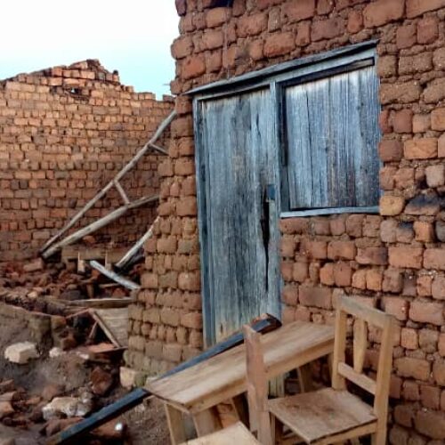 Cibitoke : plus de 80 maisons emportées par des pluies torrentielles à Murwi