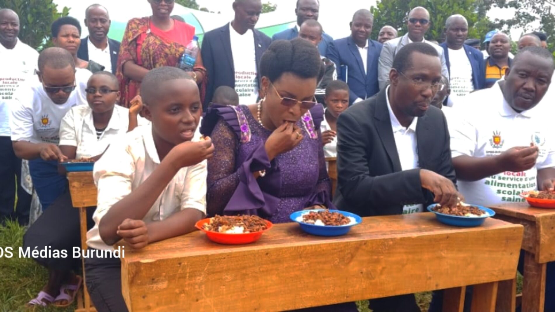 Burundi : les cantines scolaires participent à la diminution des abandons scolaires