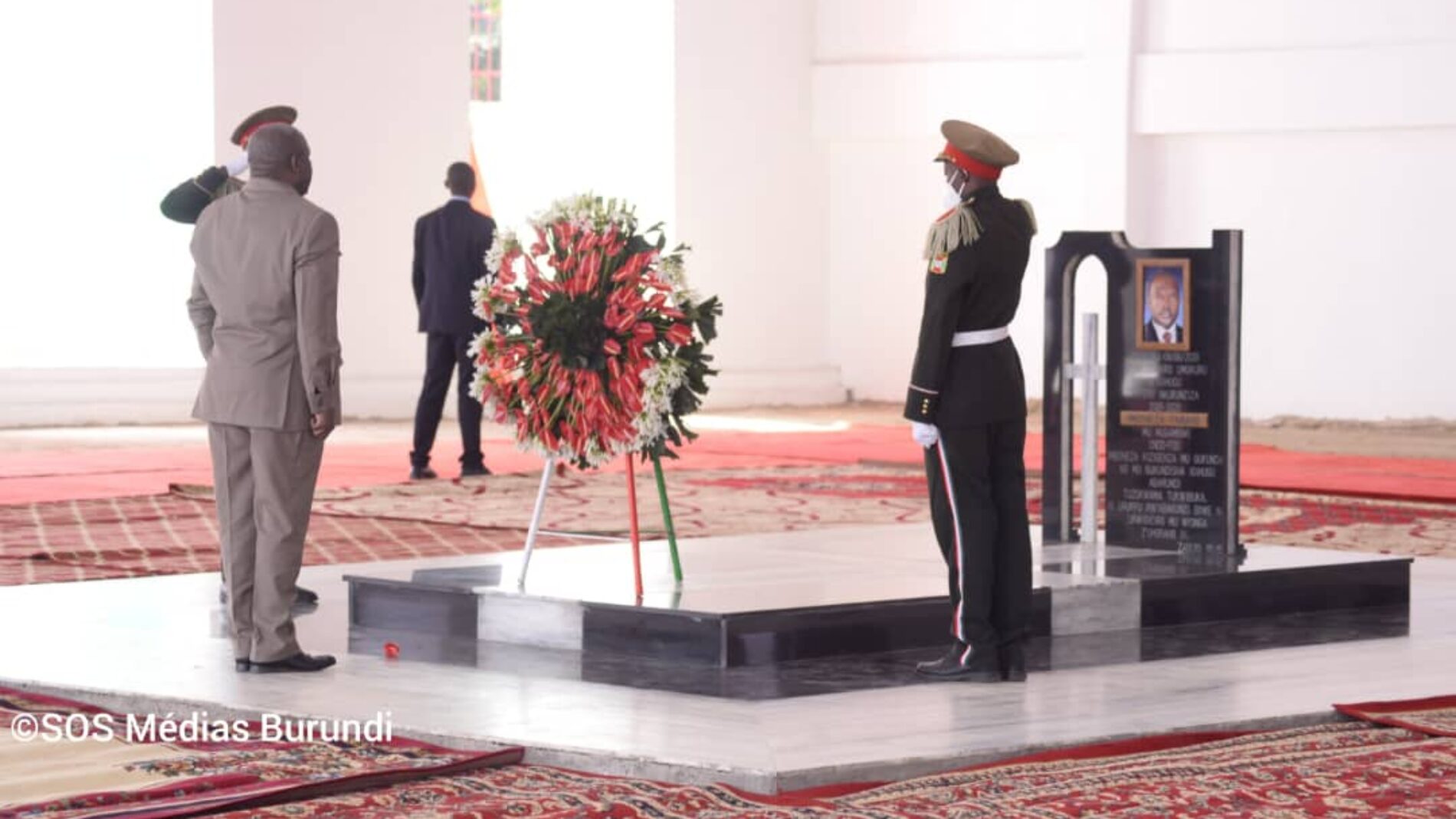 Photo de la semaine -Gitega : le président Neva va remercier tout juge corrompu