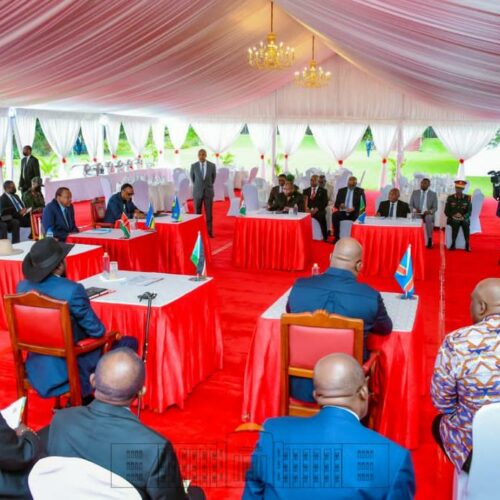 Crise à l&rsquo;est du Congo : les leaders de l’EAC se rencontrent à Nairobi