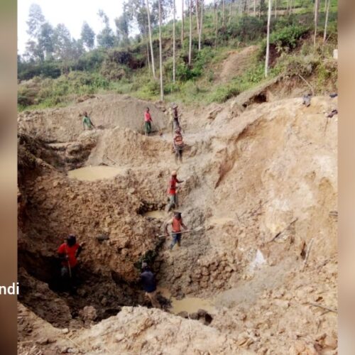 Cibitoke : exploitation anarchique de l&rsquo;or dans la Kibira et à la frontière par des militaires