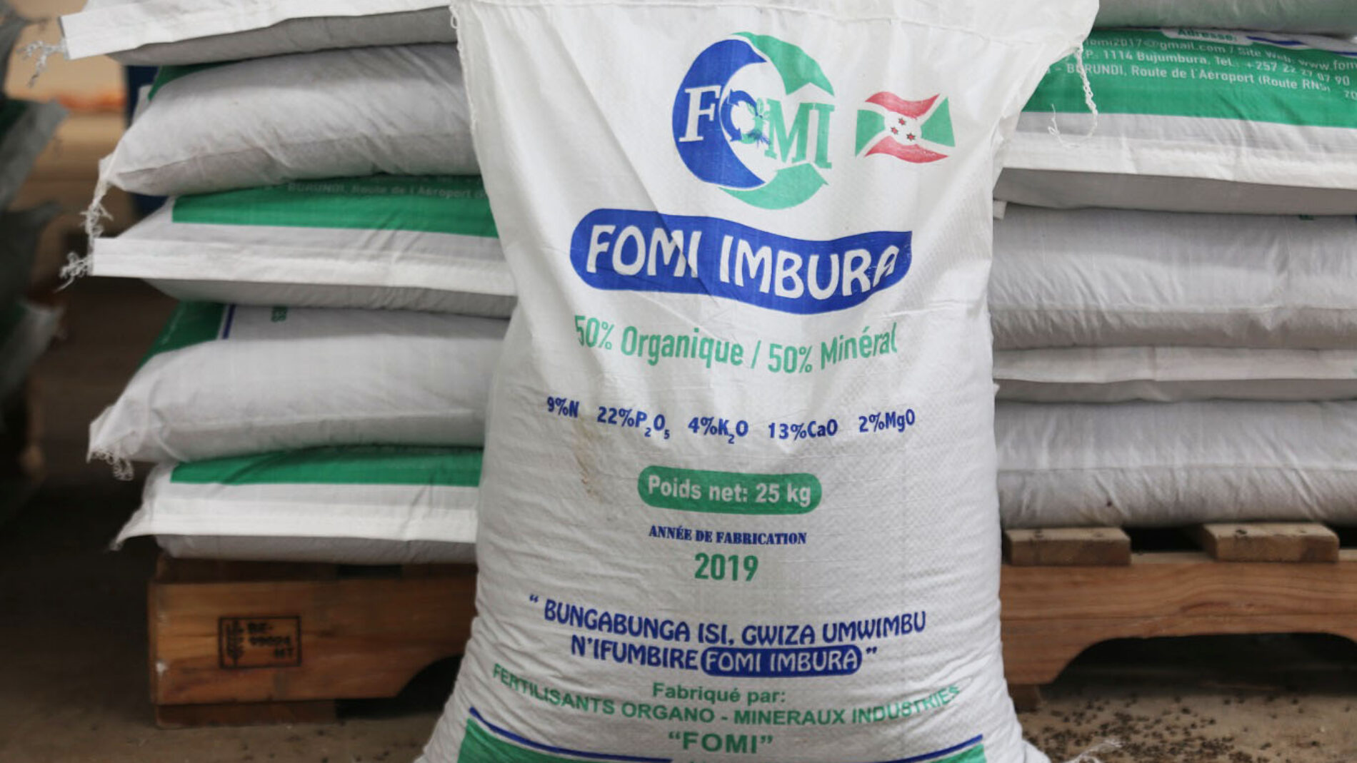 Bubanza : cents sacs d’engrais chimiques saisis à la permanence du CNDD-FDD