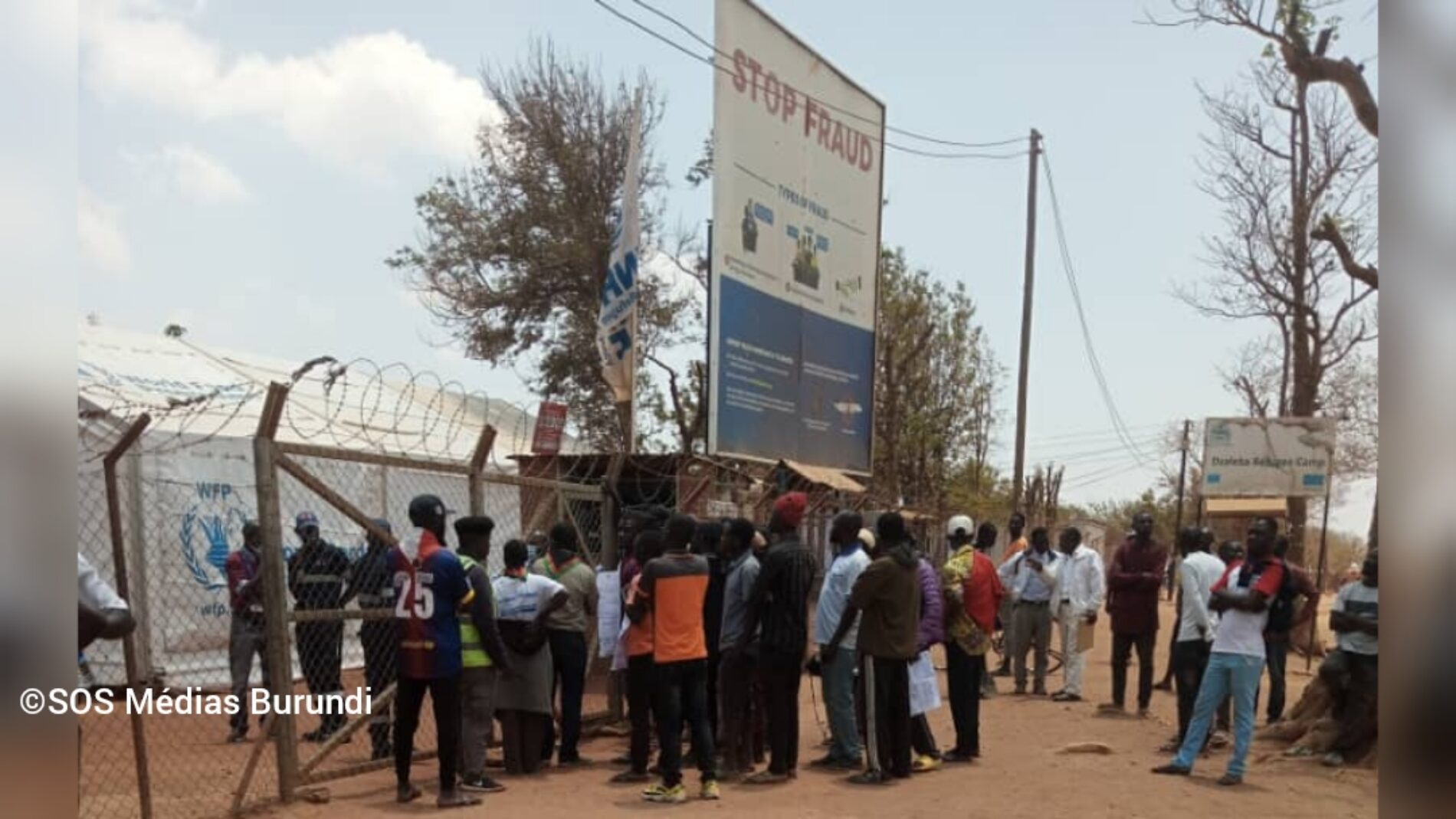 Dzaleka : des réfugiés ont fait un Sit-in devant le bureau du HCR
