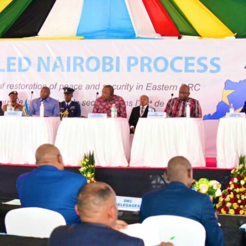 Nairobi : les protagonistes dans la crise congolaise se réunissent sans le M23