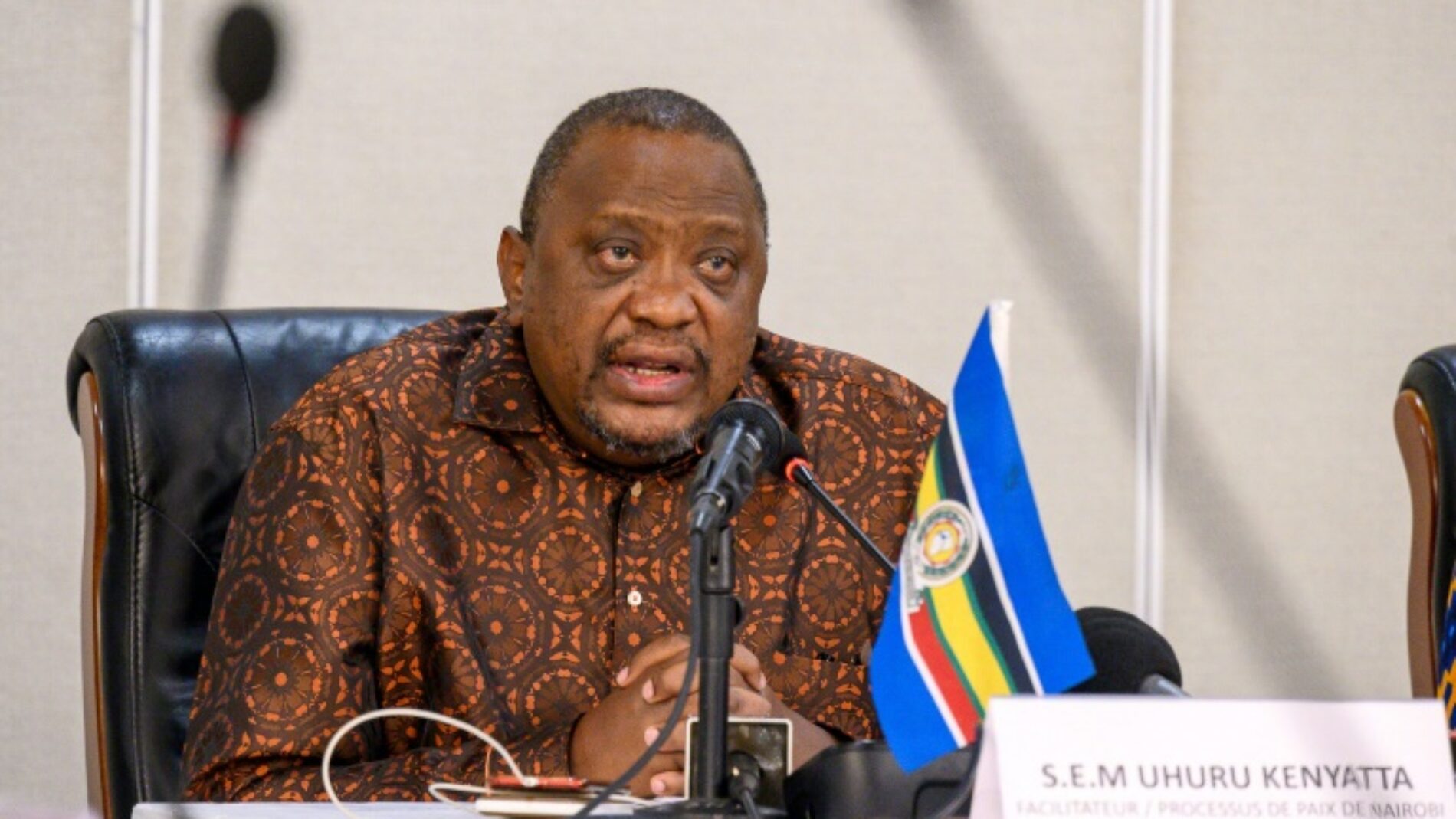 RDC : Uhuru Kenyatta tente des consultations pour trouver la paix