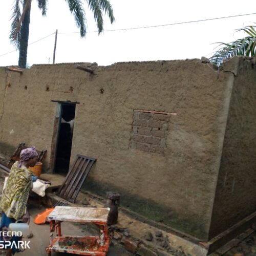 Rumonge : au moins 236 maisons détruites par des pluies torrentielles