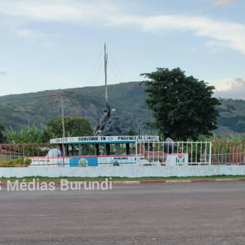 Cankuzo: two bandits killed at the start of last weekend in Kigamba