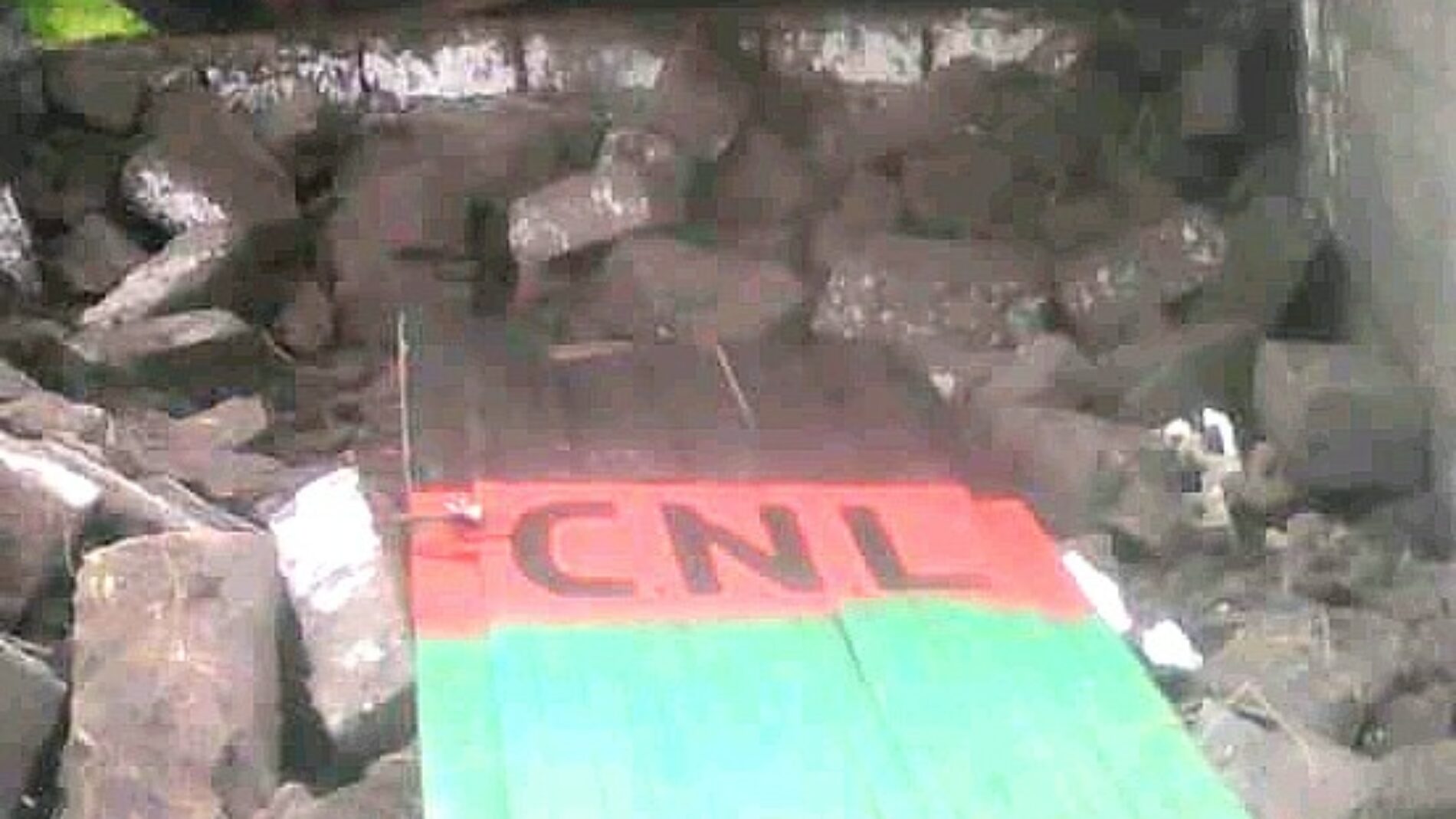Nyabitsinda: a CNL headquarters destroyed and burned