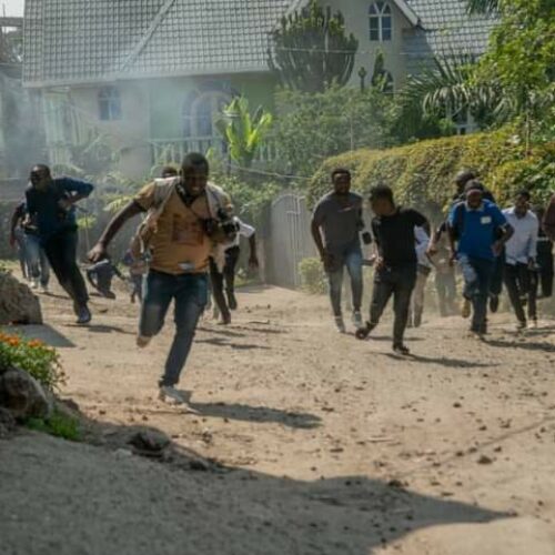 Goma : des journalistes arrêtés en pleine couverture d&rsquo;une manifestation contre les forces de l&rsquo;EAC